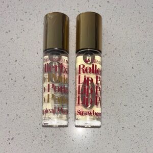 Rollerball Lip Potion Set - Strawberry and Tropical Punch NWT